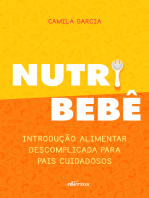 Nutri bebê: Introdução alimentar descomplicada para pais cuidadosos