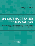 Un sistema de salud de más calidad: Desigualdades y distorsiones institucionales de la salud en Argentina