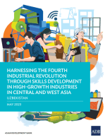 Harnessing the Fourth Industrial Revolution through Skills Development in High-Growth Industries in Central and West Asia—Uzbekistan