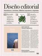 Diseño editorial: Periódicos y revistas. Medios impresos y digitales