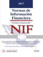 Normas de Información Financiera (NIF) 2017