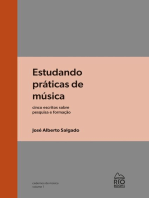 Estudando práticas de música: cinco escritos sobre pesquisa e formação