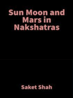 Sun Moon and Mars in Nakshatras: Vedic Astrology