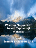 Wisdom Nuggets of Swami Tapovan ji Maharaj - and Srimad Bhagavad Gita