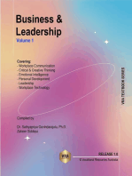 Business & Leadership: Vol 1