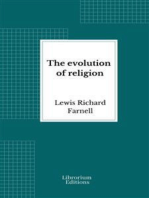 The evolution of religion: An anthropological study