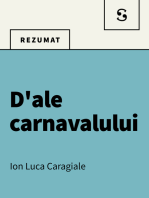 D'ale carnavalului - Rezumat