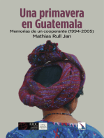 Una primavera en Guatemala: Memorias de un cooperante (1994-2005)