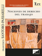 Nociones de derecho del trabajo