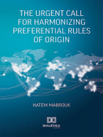 The Urgent Call for Harmonizing Preferential Rules of Origin