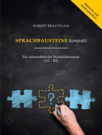 Sprachbausteine (A2-B2) kompakt: Ein Arbeitsheft zum Deutschlernen