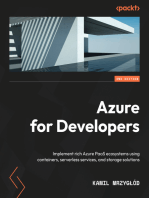 Azure for Developers.: Implement rich Azure PaaS ecosystems using containers, serverless services, and storage solutions