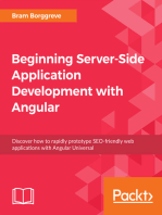 Beginning Server-Side Application Development with Angular: Discover how to rapidly prototype SEO-friendly web applications with Angular Universal