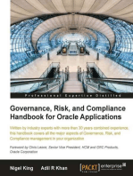 Governance, Risk, and Compliance Handbook for Oracle Applications: Written by industry experts with more than 30 years combined experience, this handbook covers all the major aspects of Governance, Risk, and Compliance management in your organization with this book and ebook.