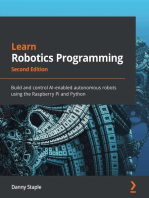 Learn Robotics Programming: Build and control AI-enabled autonomous robots using the Raspberry Pi and Python