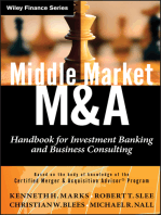 Middle Market M & A: Handbook for Investment Banking and Business Consulting