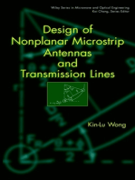 Design of Nonplanar Microstrip Antennas and Transmission Lines