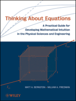 Thinking About Equations: A Practical Guide for Developing Mathematical Intuition in the Physical Sciences and Engineering