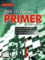 IBM i5/iSeries Primer: Concepts and Techniques for Programmers, Administrators, and System Operators