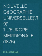 Nouvelle géographie universelle(1/19)
I L'Europe meridionale (1876)