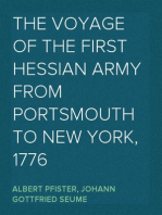 The Voyage of The First Hessian Army from Portsmouth to New York, 1776