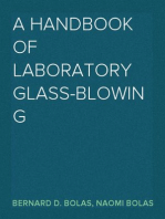 A Handbook of Laboratory Glass-Blowing