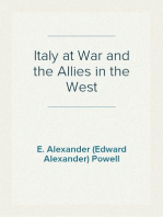 Italy at War and the Allies in the West