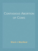 Contagious Abortion of Cows