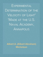 Experimental Determination of the Velocity of Light
Made at the U.S. Naval Academy, Annapolis