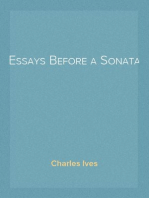 Essays Before a Sonata