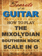 How to play Mixolydian or Southern Rock Scale in G - Secrets of the Guitar