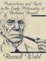 Propositions and Facts in the Early Philosophy of Bertrand Russell