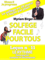 Solfège Facile Pour Tous ou Comment Apprendre Le Solfège en 20 Jours ! - Leçon N°11: Solfège Facile Pour Tous, #11