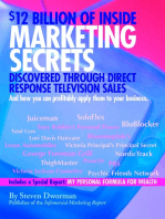 $12 Billion of Inside Marketing Secrets Discovered Through Direct Response Television Sales