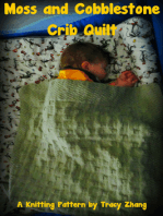 Moss and Cobblestone Crib Quilt