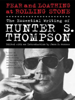 Fear and Loathing at Rolling Stone: The Essential Writing of Hunter S. Thompson