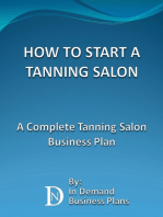 How To Start A Tanning Salon: A Complete Tanning Salon Business Plan