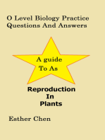 O Level Biology Practice Questions And Answers: Reproduction In Plants