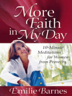 More Faith in My Day: 10-Minute Meditations for Women from Proverbs