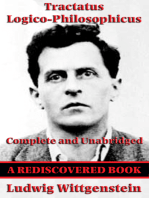 Tractatus Logico-Philosophicus (Rediscovered Books): Complete and Unabridged