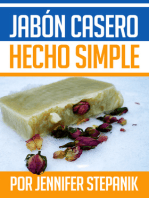 Jabón Casero hecho Simple