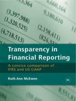 Transparency in Financial Reporting: A concise comparison of IFRS and US GAAP