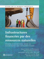 Infrastructures financées par des ressources naturelles: Examen d’un nouveau mode de financement des infrastructures