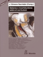 La mejora del currículum: Saberes e incertidumbres sobre currículum (Partes I y VI)