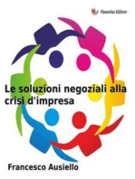 Le soluzioni negoziali alla crisi d'impresa