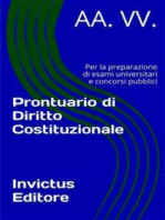 Prontuario di Diritto Costituzionale