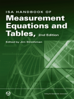 ISA Handbook of Measurement, Equations and Tables, Second Edition