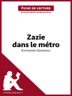 Zazie dans le métro de Raymond Queneau (Fiche de lecture): Résumé complet et analyse détaillée de l'oeuvre