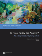 Is Fiscal Policy the Answer?: A Developing Country Perspective