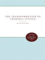 The Transformation of Criminal Justice: Philadelphia, 1800-1880